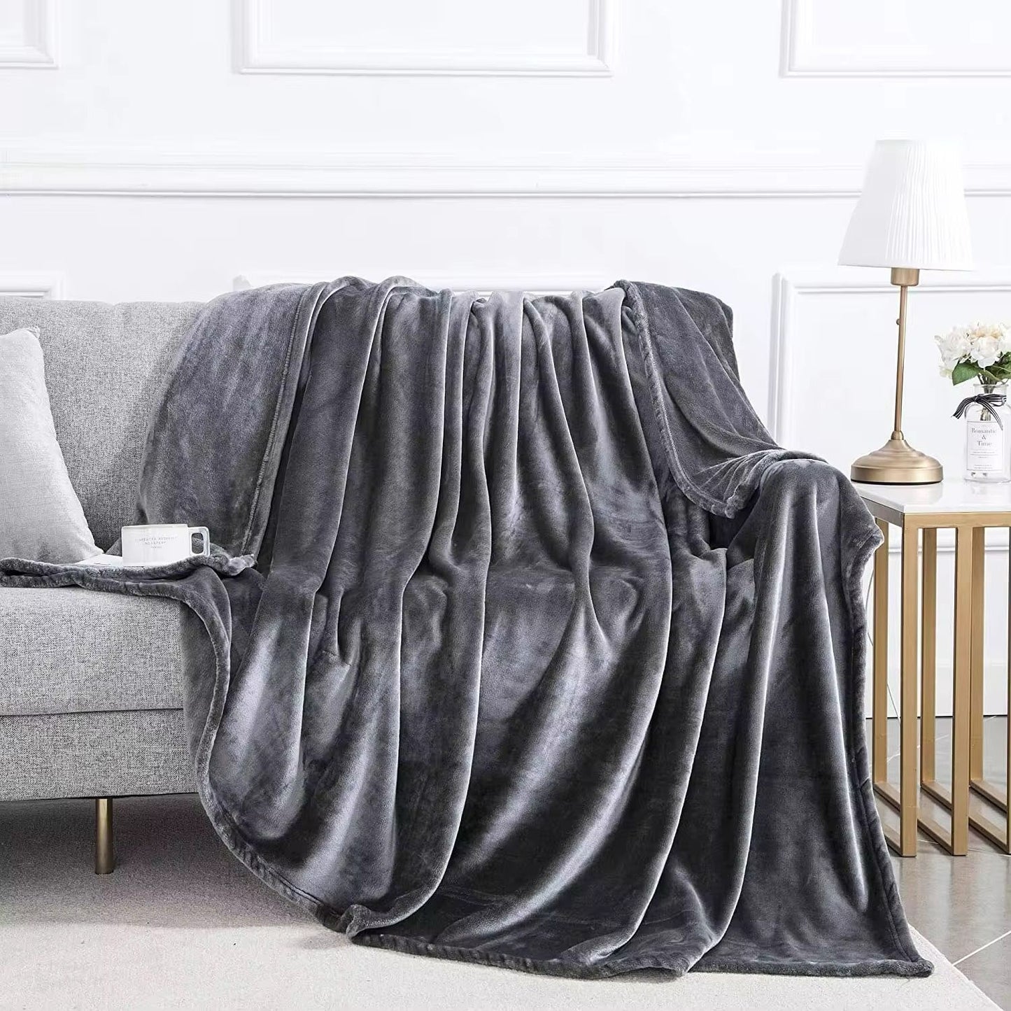 Furr Fleece - Double Bed Thermal AC Blanket