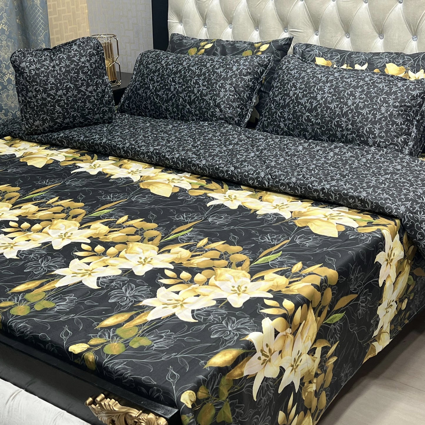 Cotton Comforter Set 7Pcs Design 7116