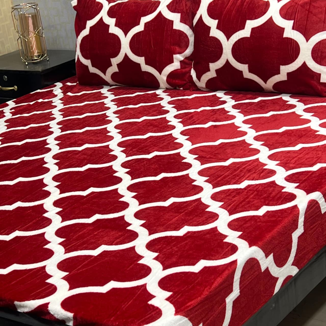 Luxury Soft Fleece Bedsheet Set FL054