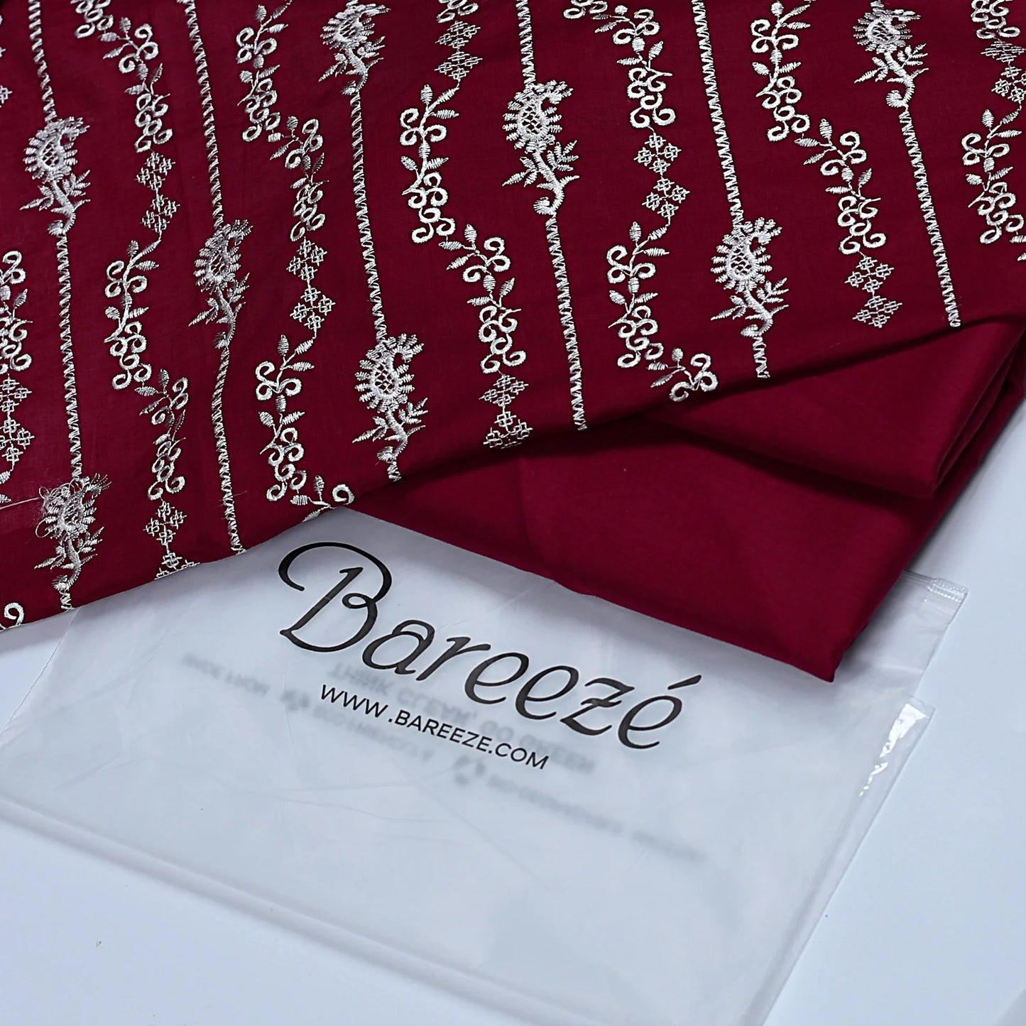 Bareeze Embroidered 2-Piece Lawn Un-stiched 100