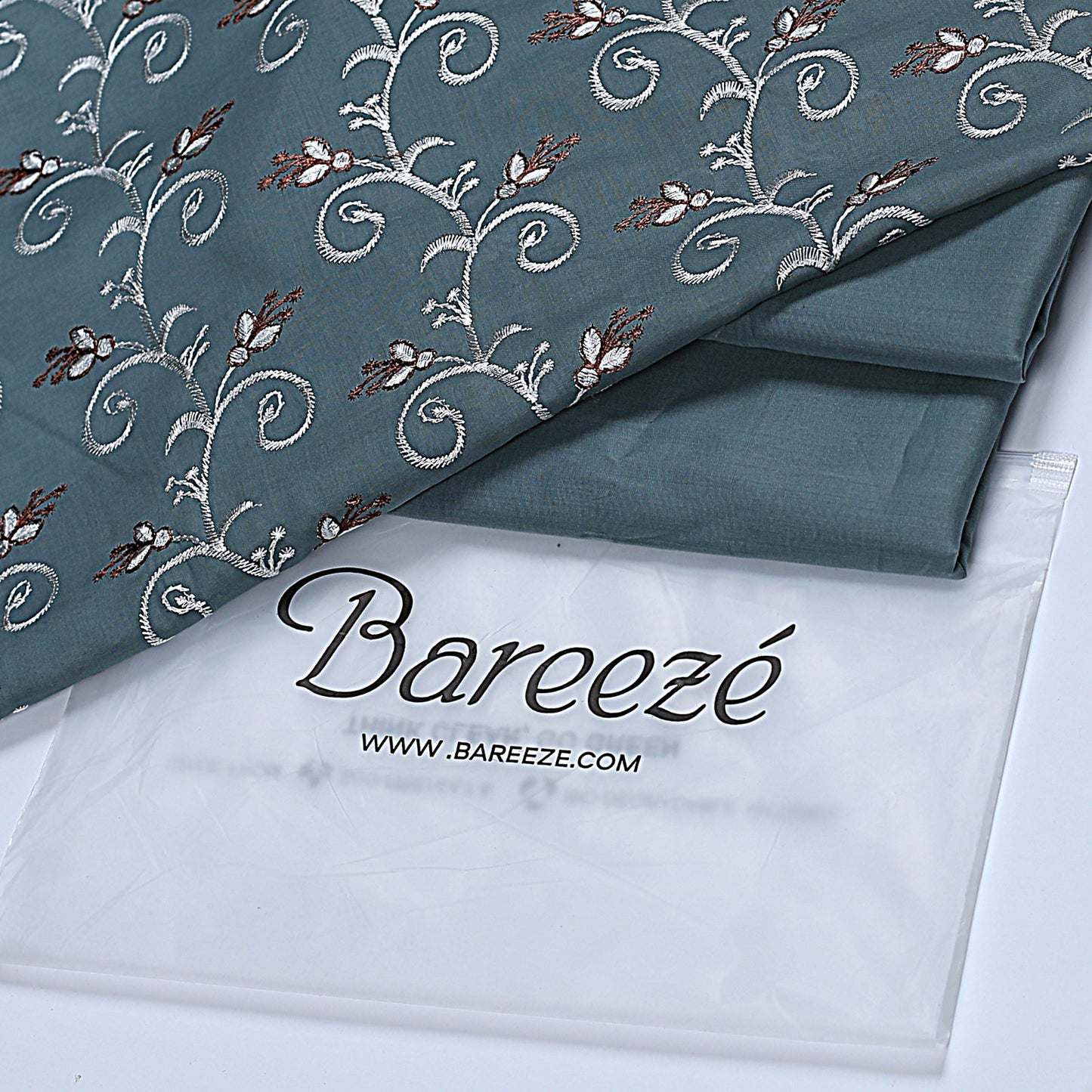 Bareeze Embroidered 2-Piece Lawn Un-stiched 110