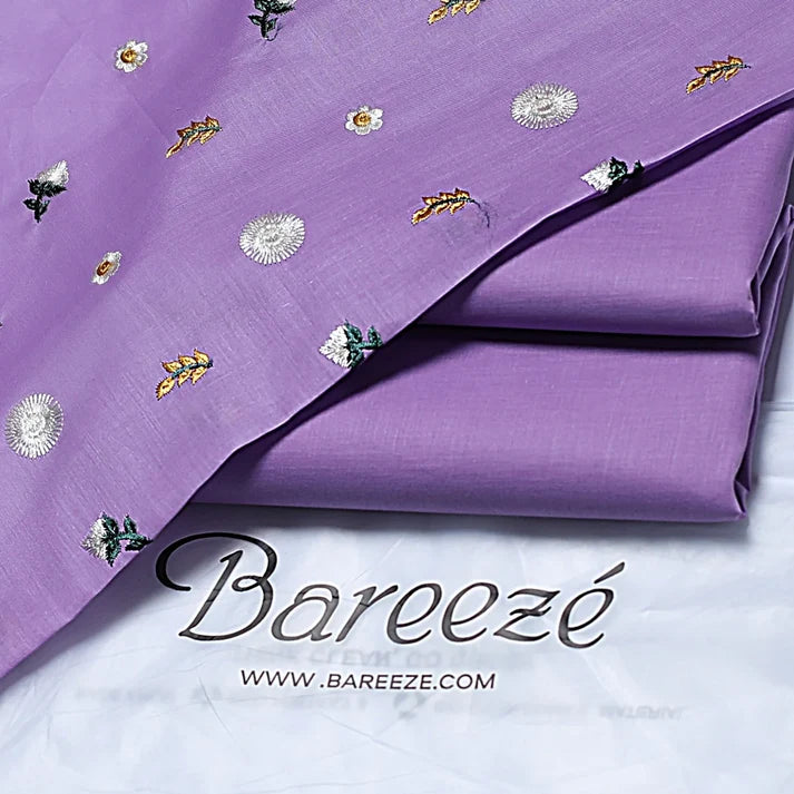 Bareeze Embroidered 2-Piece Lawn Un-stiched 206