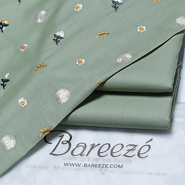 Bareeze Embroidered 2-Piece Lawn Un-stiched 207