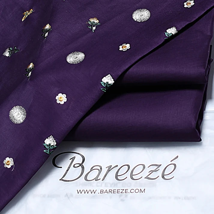 Bareeze Embroidered 2-Piece Lawn Un-stiched 208