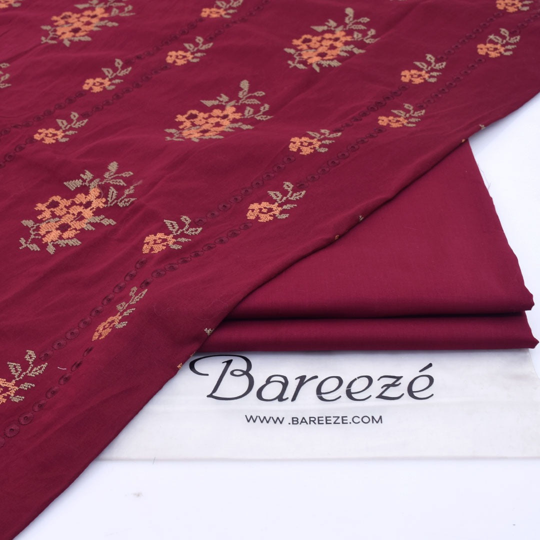 Bareeze Embroidered 2-Piece Lawn Un-stiched 207