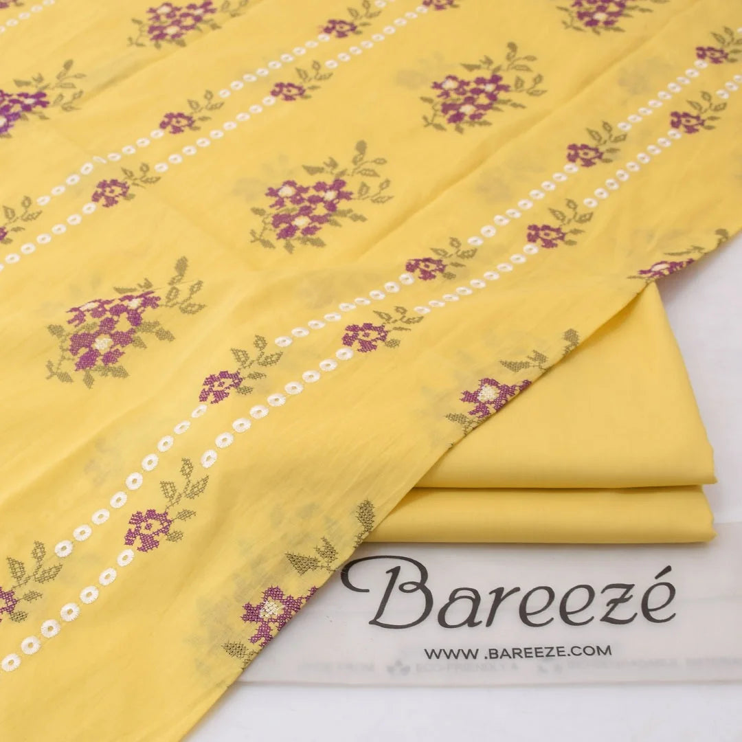 Bareeze Embroidered 2-Piece Lawn Un-stiched 213