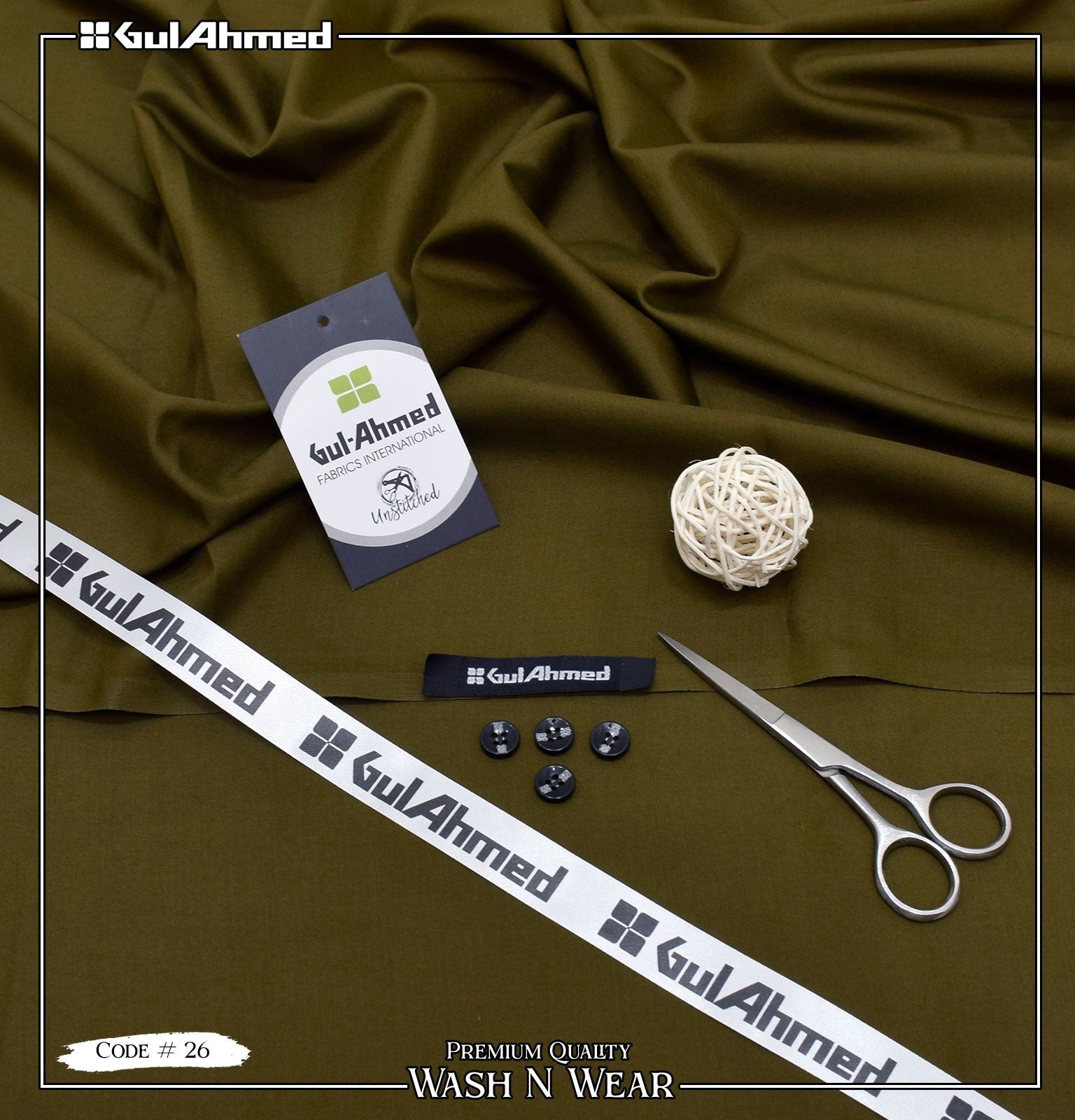 GA Premium Quality Men Wash N Wear 025