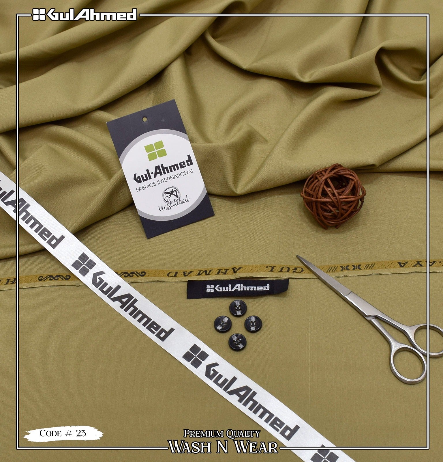 GA Premium Quality Men Wash N Wear 025