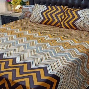3 pcs GIFT pack KING size BED sheet