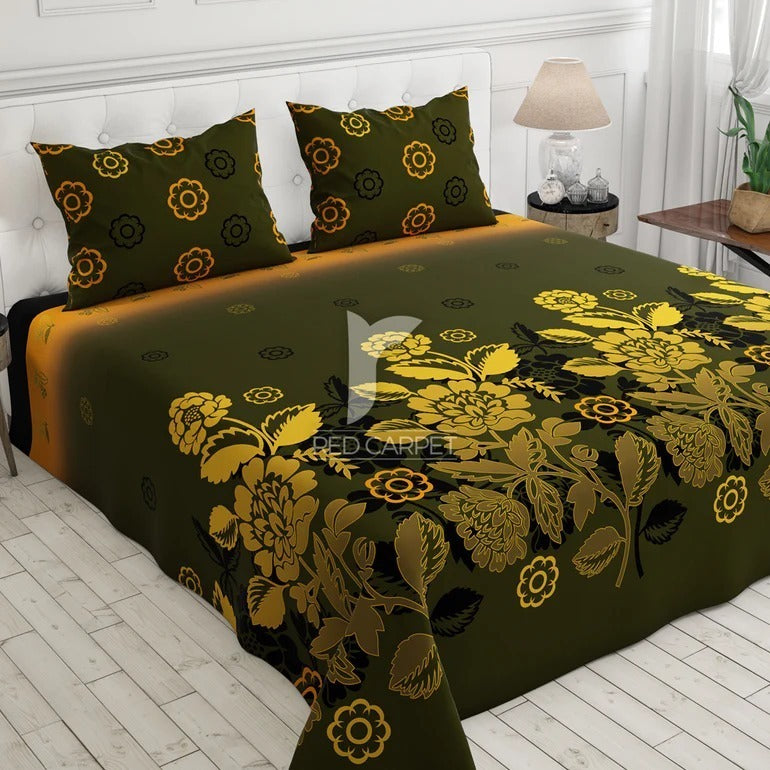 3 pcs GIFT pack KING size BED sheet