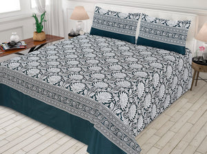 3 pcs GIFT pack KING size BED sheet