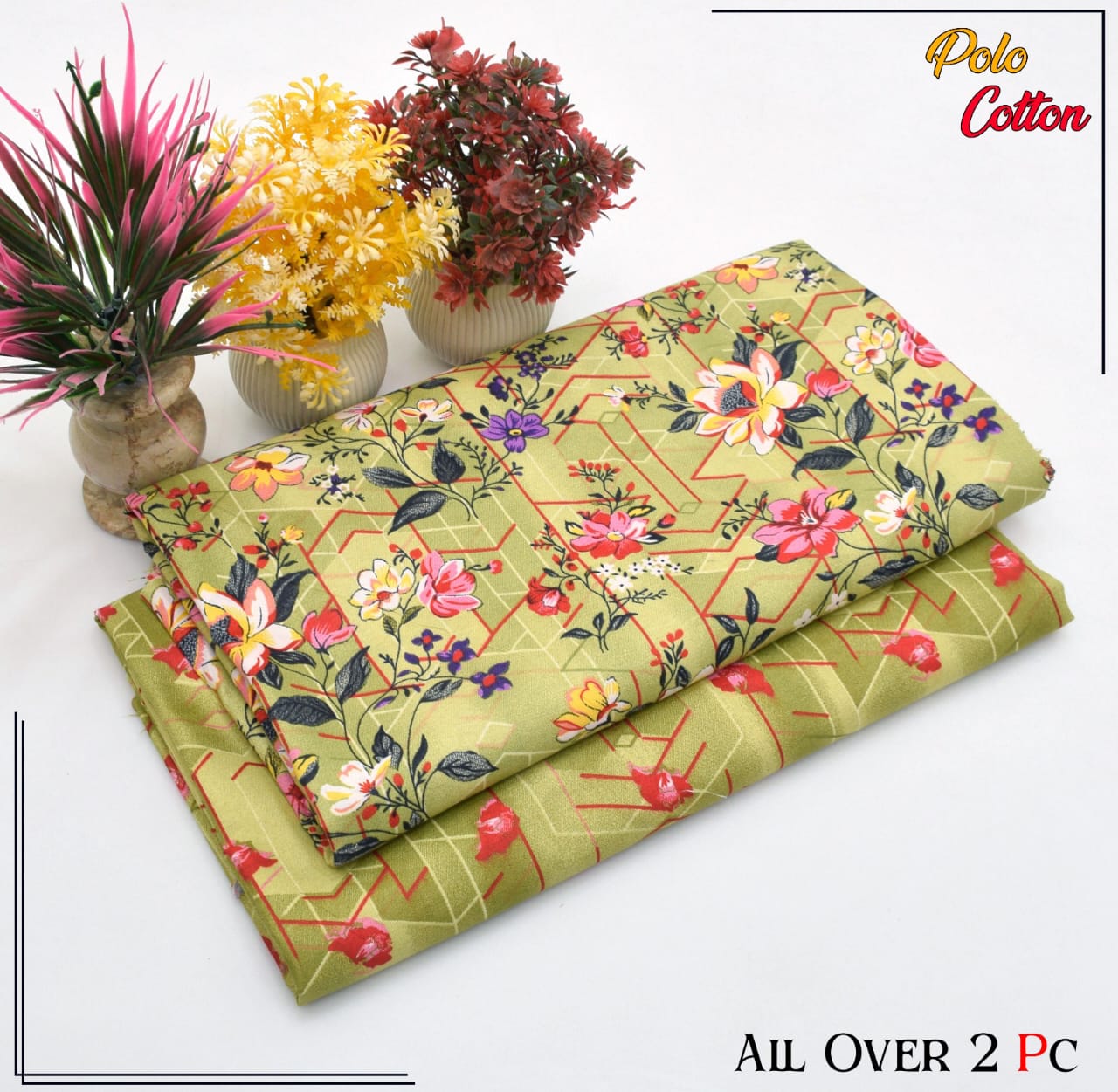 Premium Quality 2 Pc Digital Print ZC 001