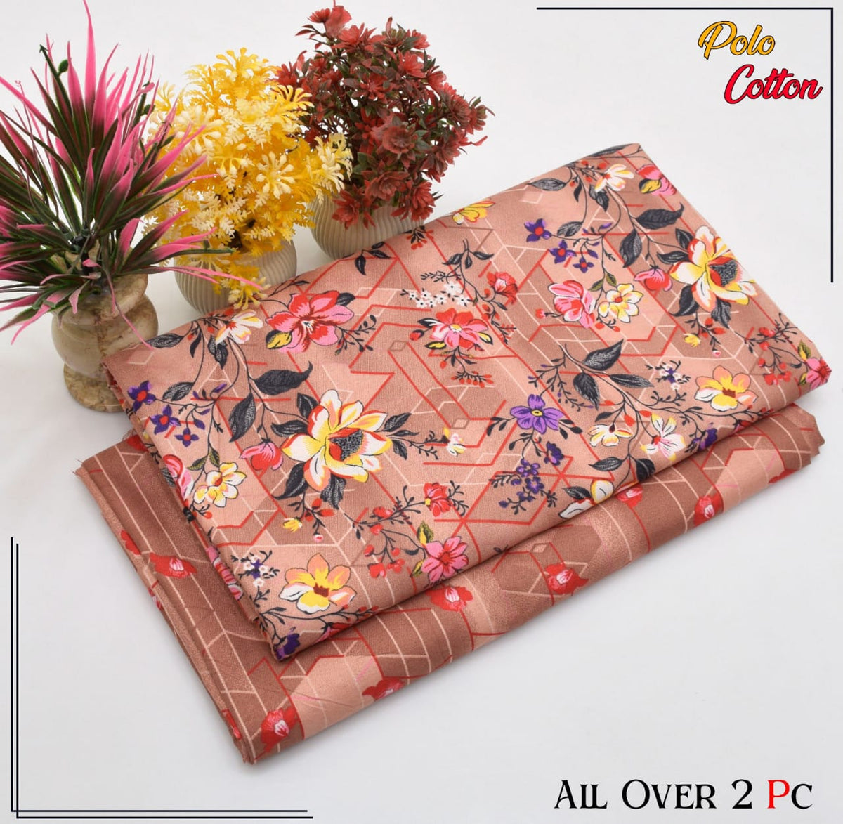Premium Quality 2 Pc Digital Print ZC 004