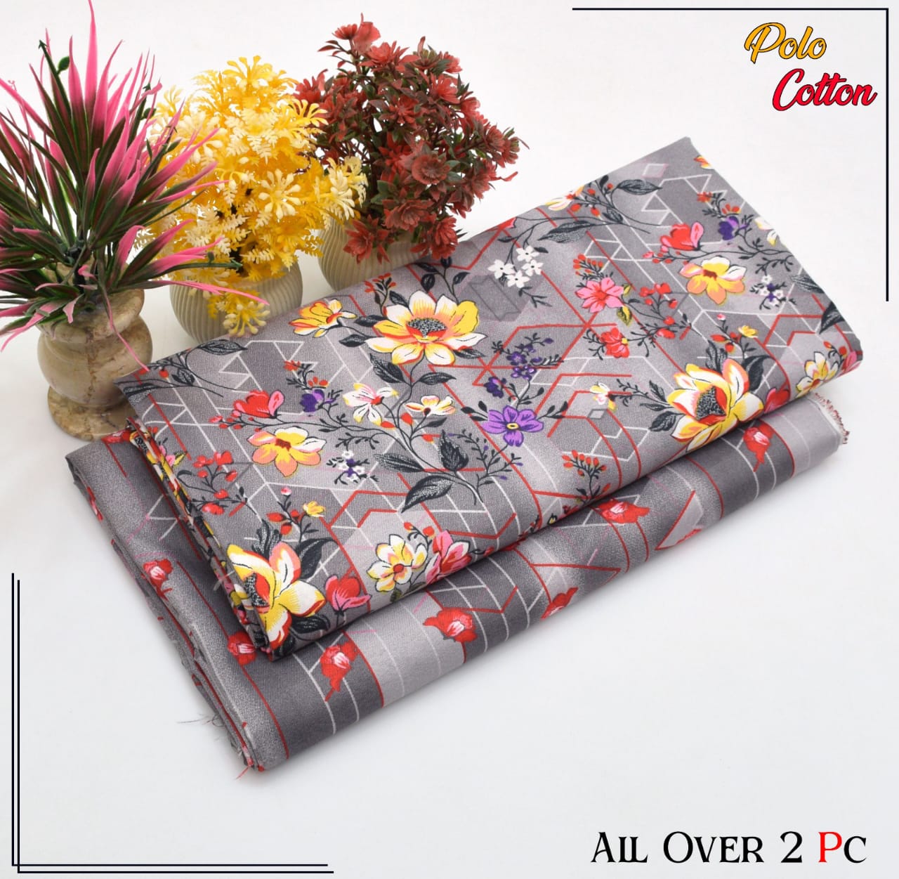 Premium Quality 2 Pc Digital Print ZC 003