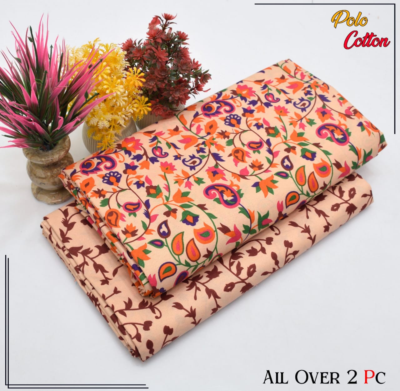 Premium Quality 2 Pc Digital Print ZC 011