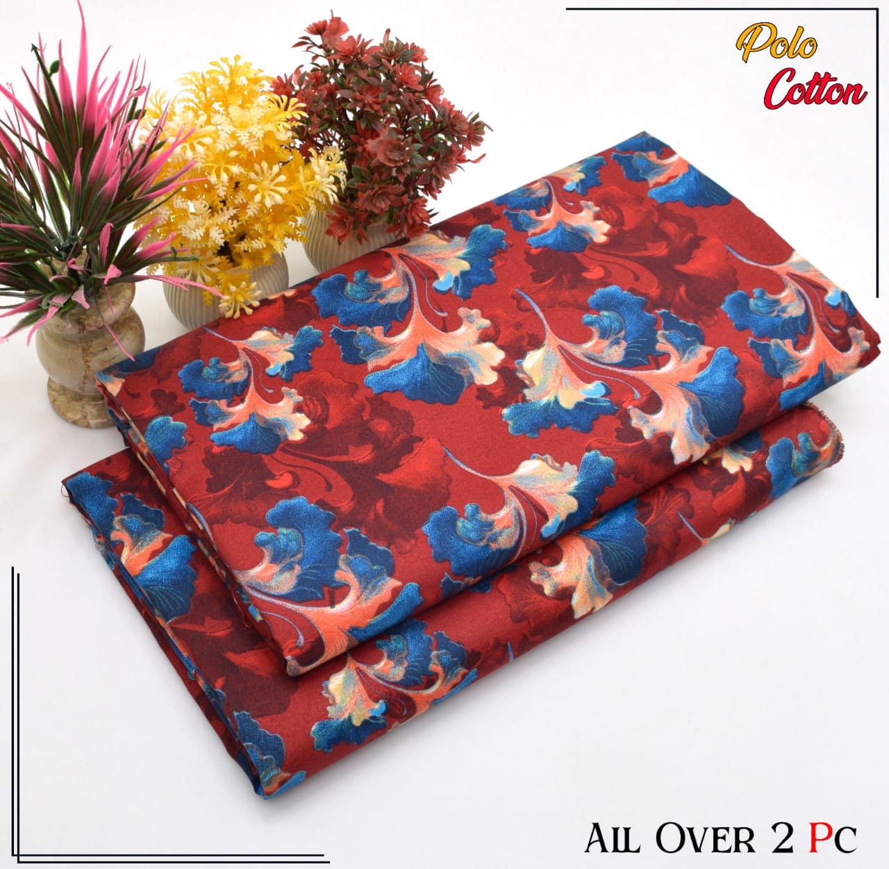 Premium Quality 2 Pc Digital Print ZC 033