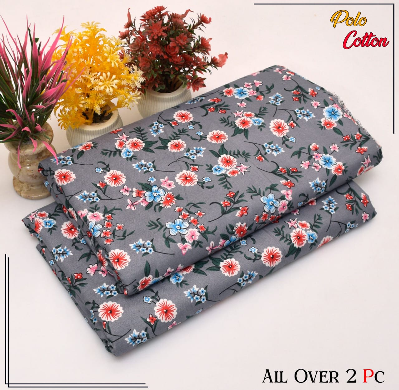 Premium Quality 2 Pc Digital Print ZC 039