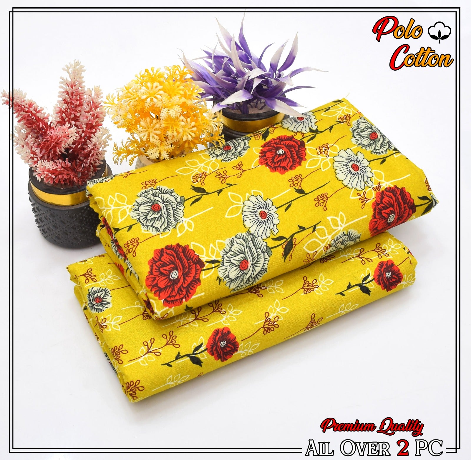 Premium Quality 2 Pc Digital Print ZC 040
