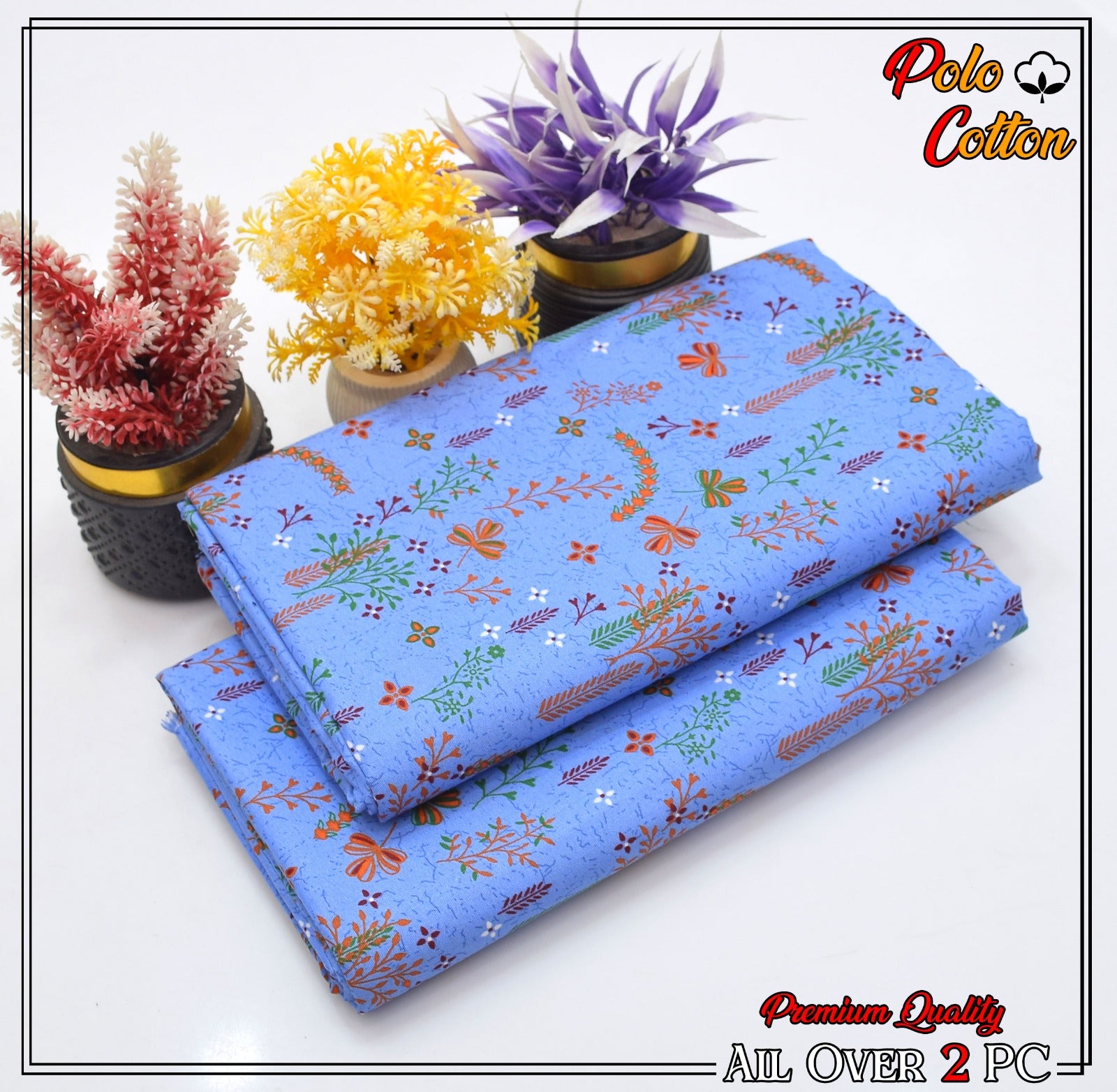 Premium Quality 2 Pc Digital Print ZC 041