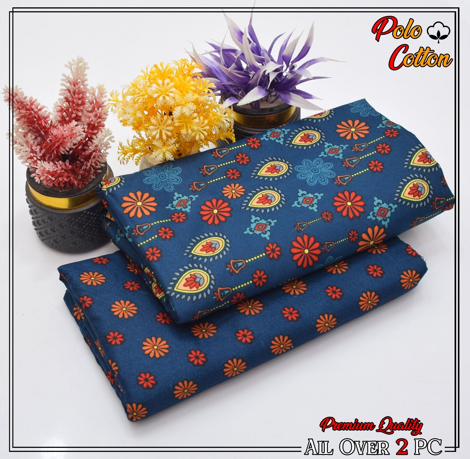 Premium Quality 2 Pc Digital Print ZC 045