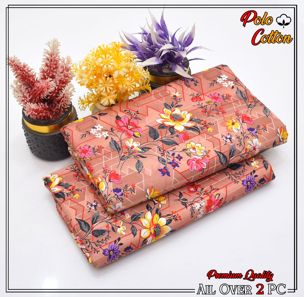 Premium Quality 2 Pc Digital Print ZC 047