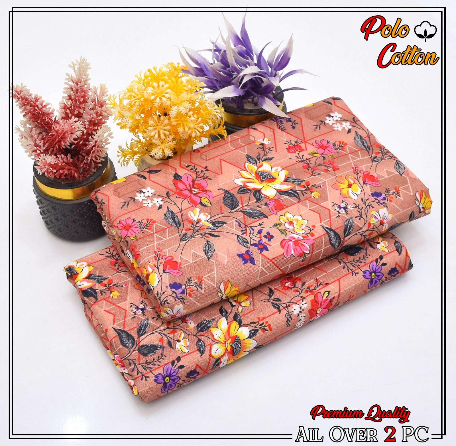 Premium Quality 2 Pc Digital Print ZC 047