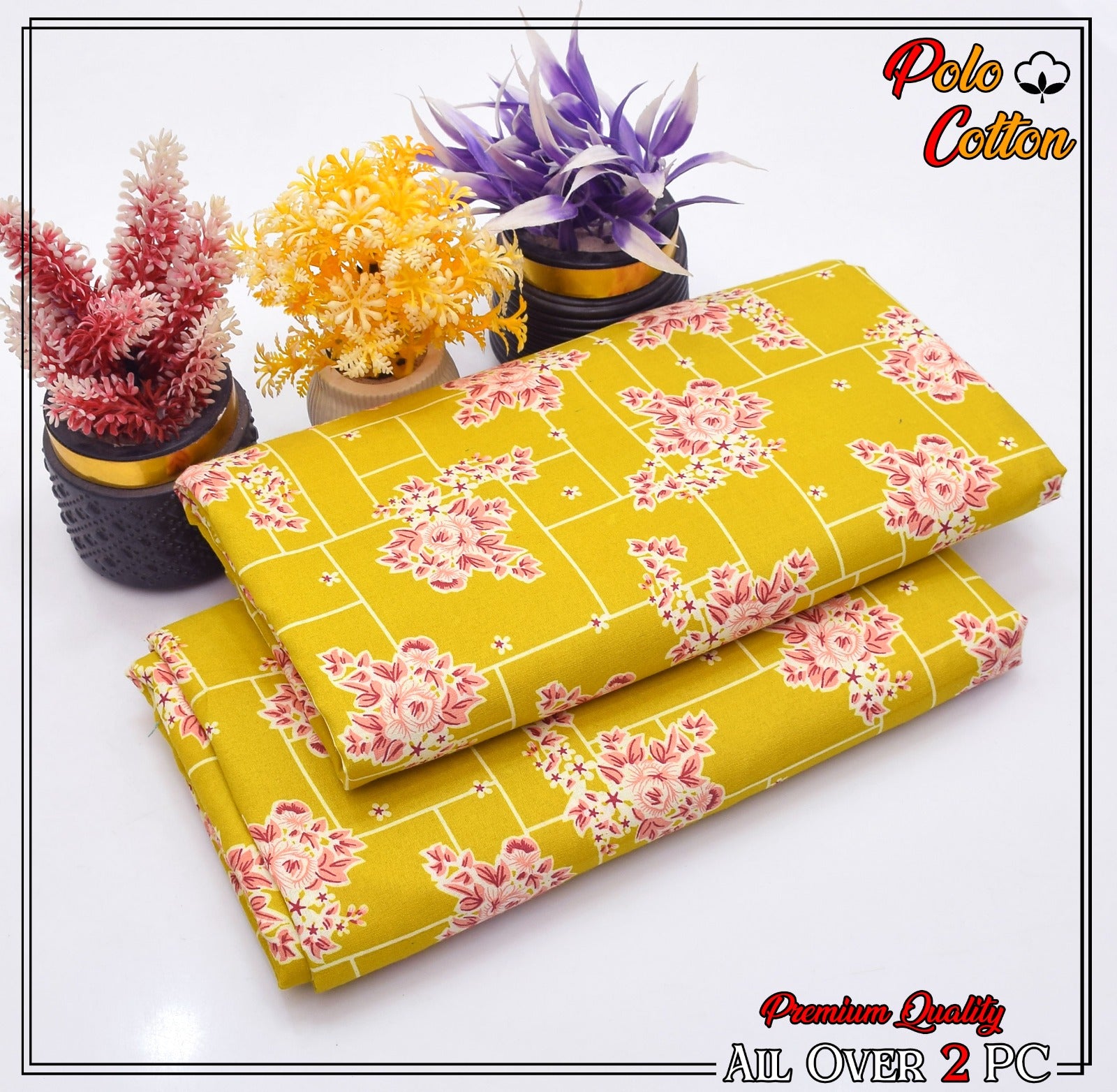 Premium Quality 2 Pc Digital Print ZC 051