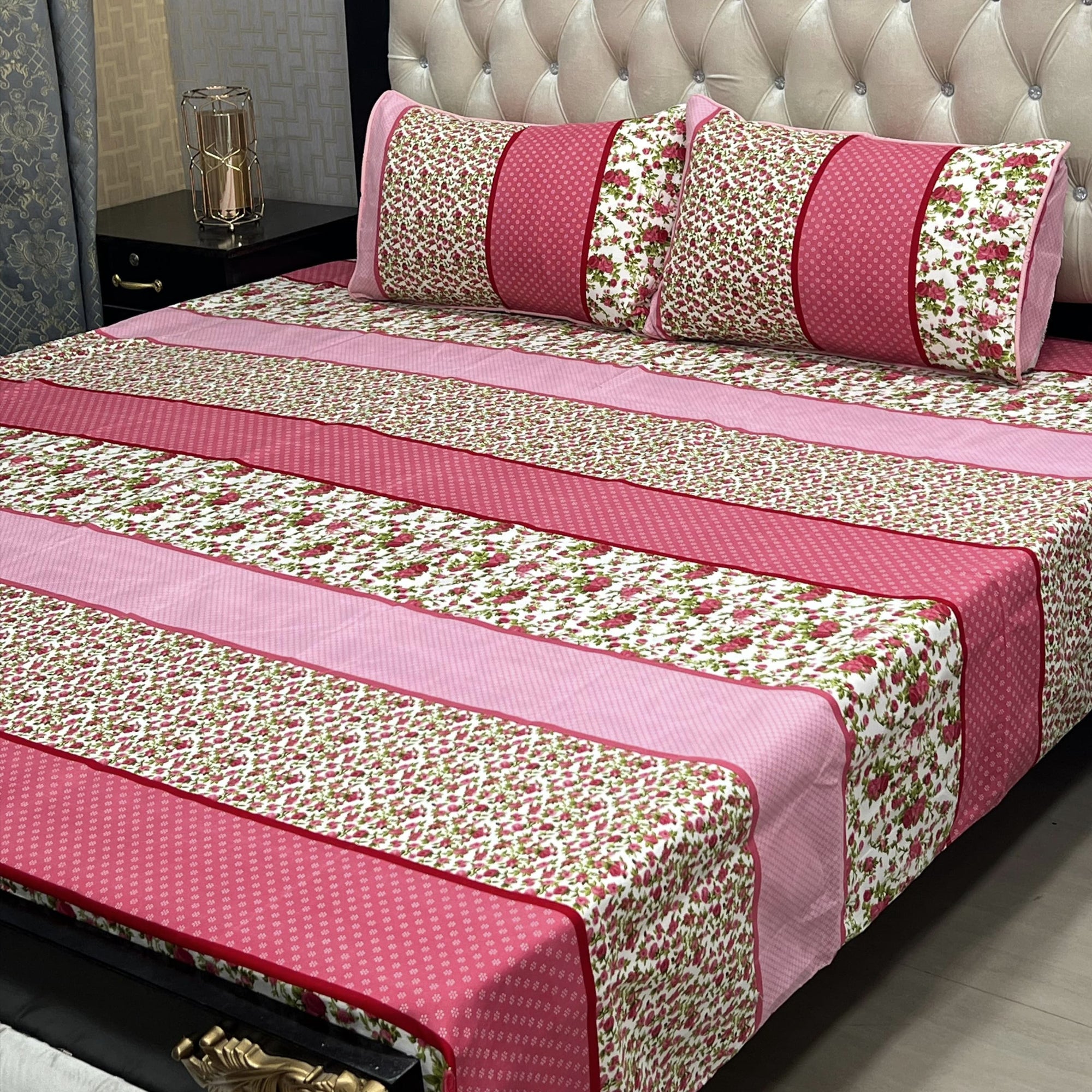 3 pcs GIFT pack KING size BED sheet