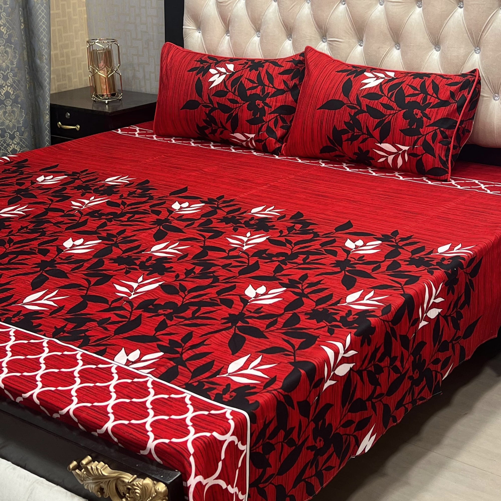 3 pcs GIFT pack KING size BED sheet