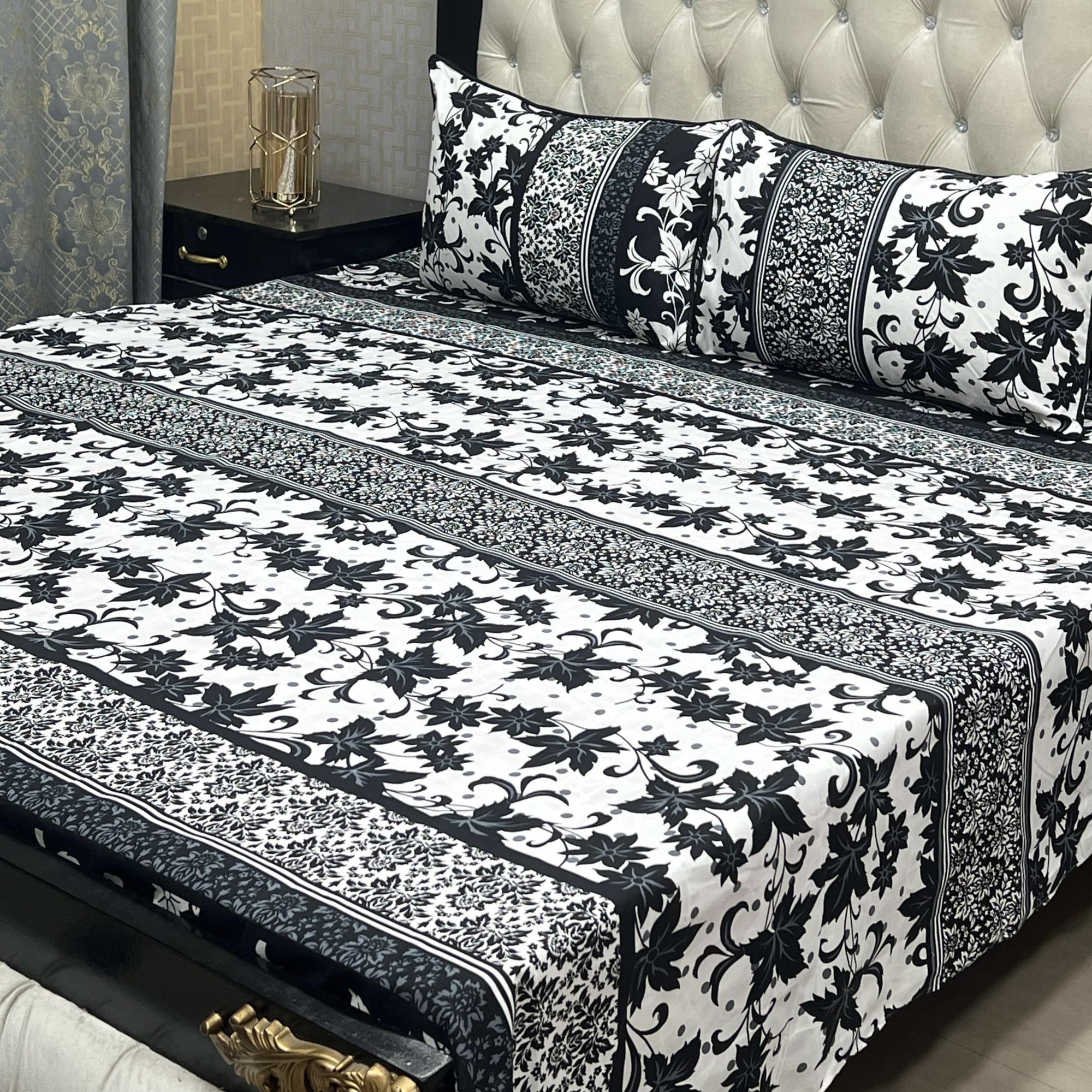 3 pcs GIFT pack KING size BED sheet