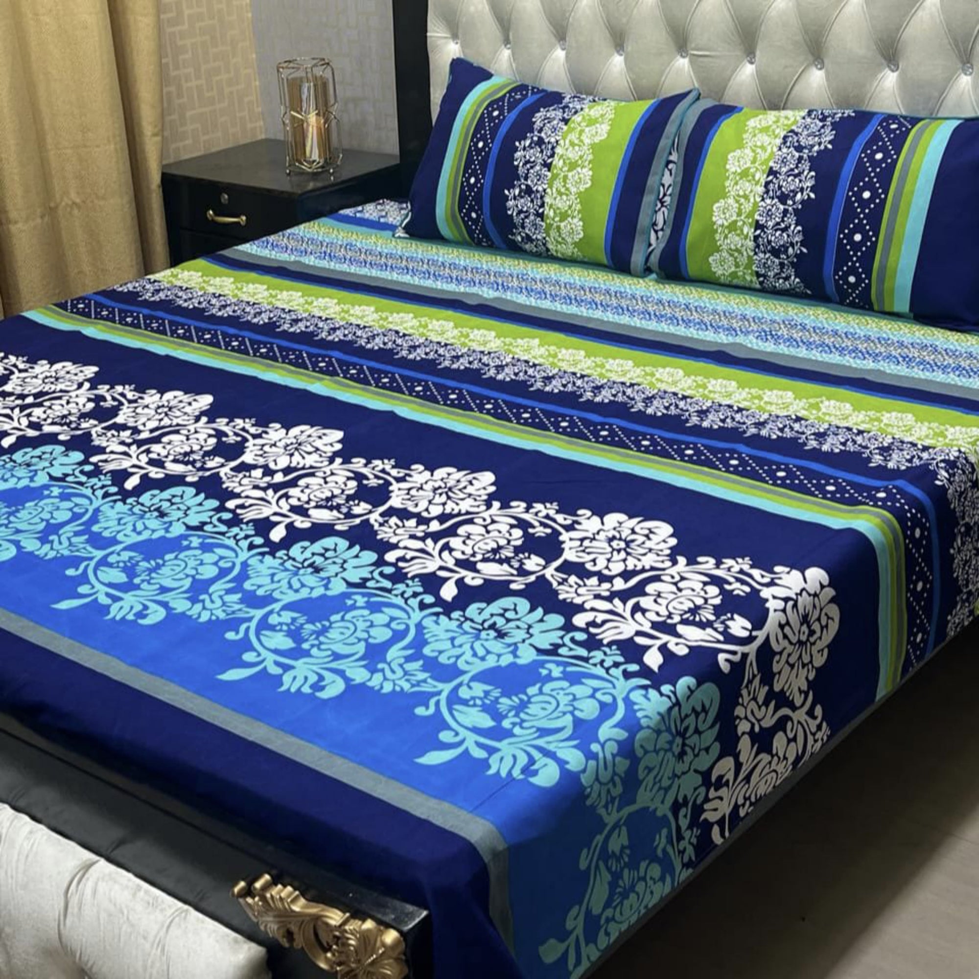 3 pcs GIFT pack KING size BED sheet