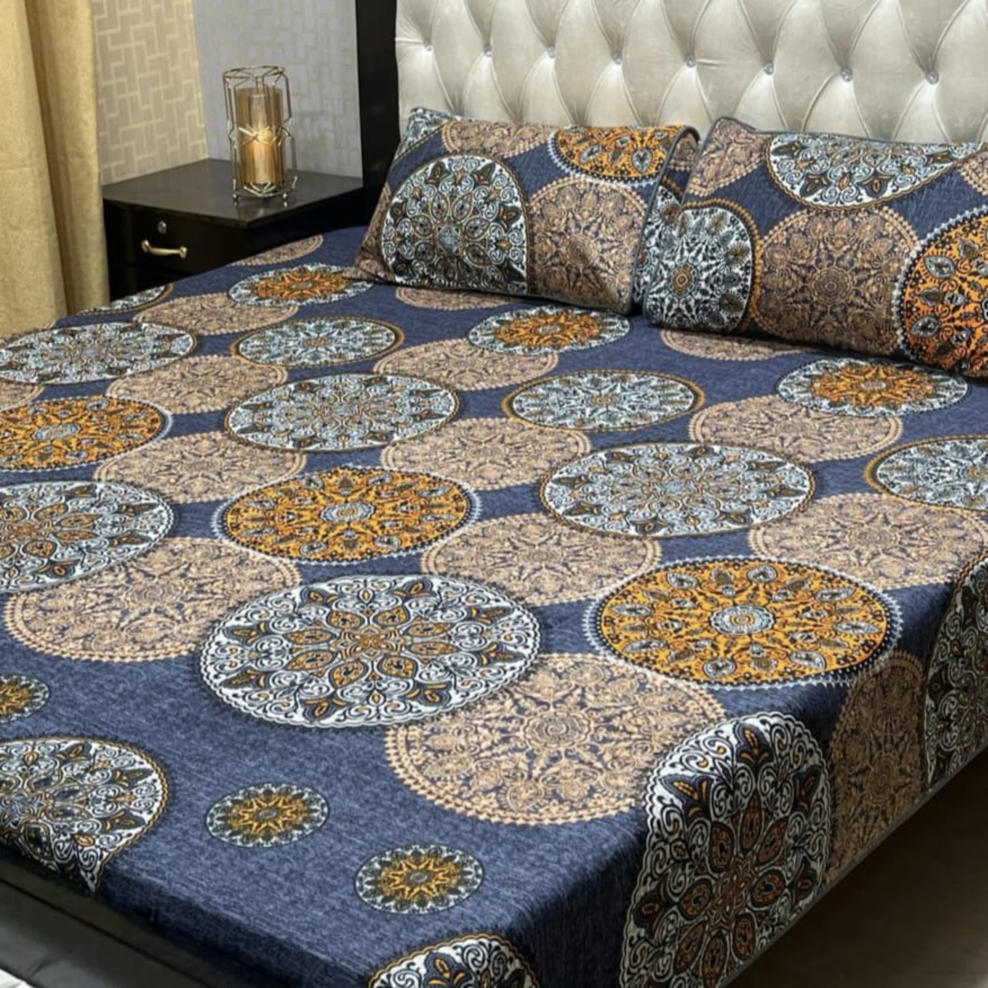 3 pcs GIFT pack KING size BED sheet