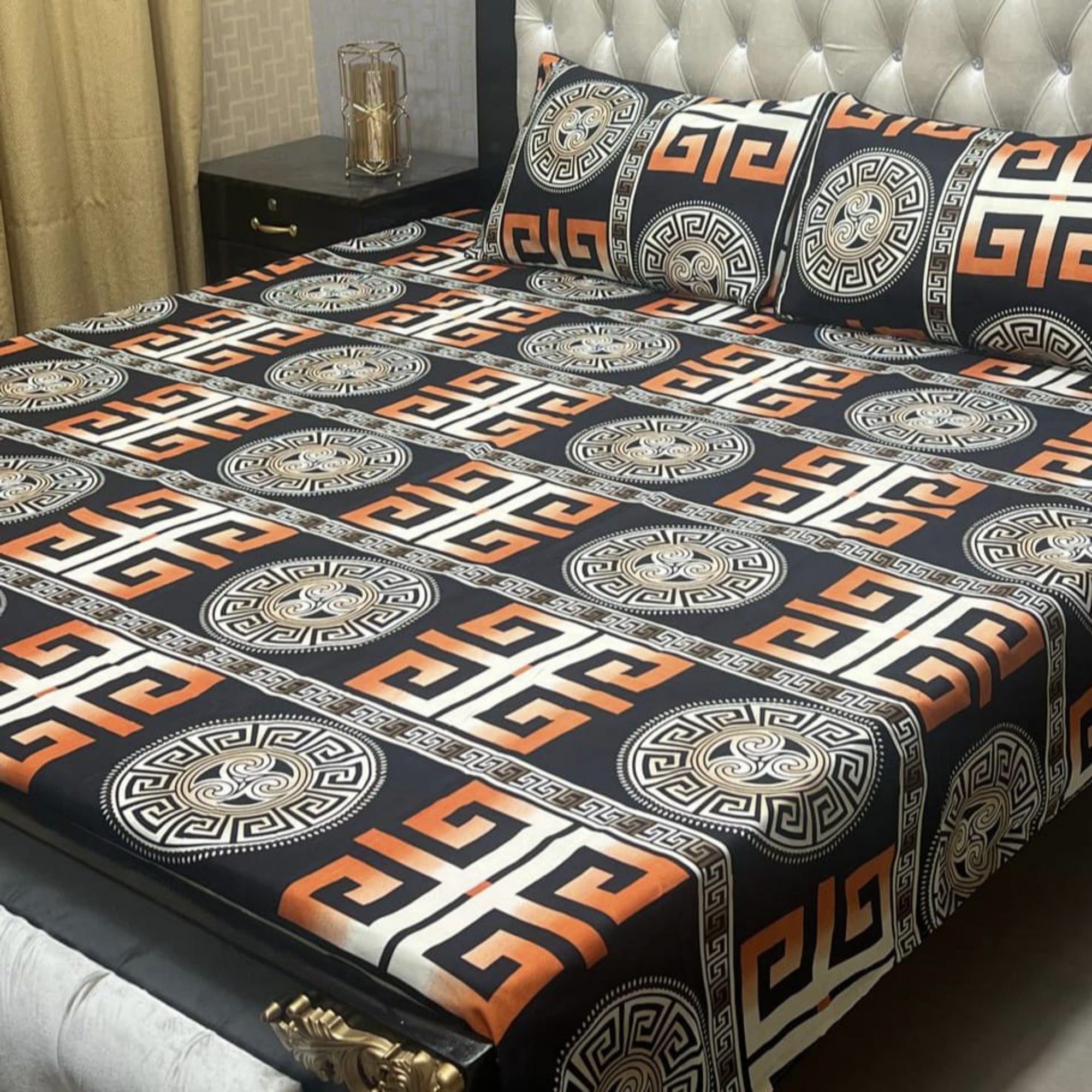 3 pcs GIFT pack KING size BED sheet