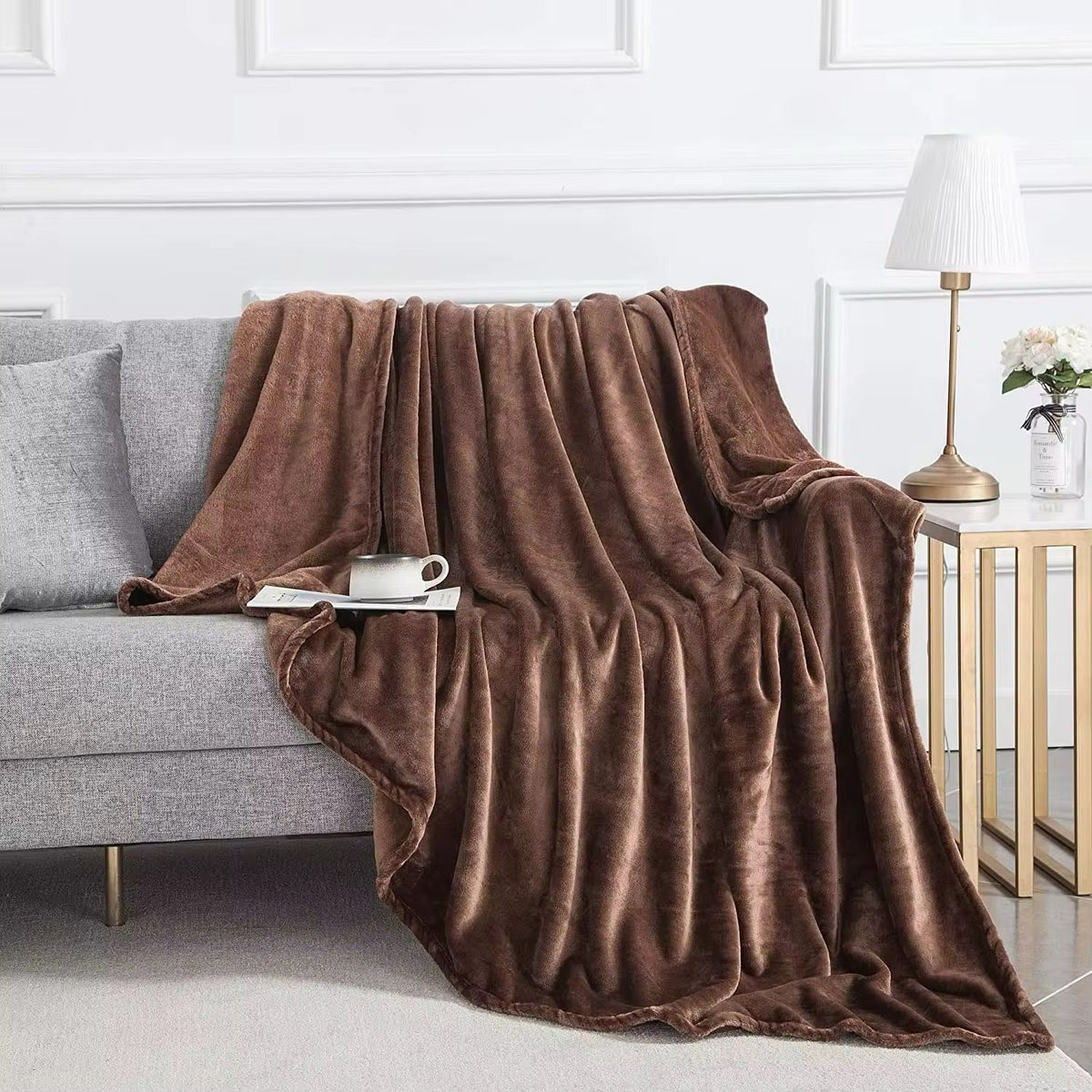 Furr Fleece - Double Bed Thermal AC Blanket
