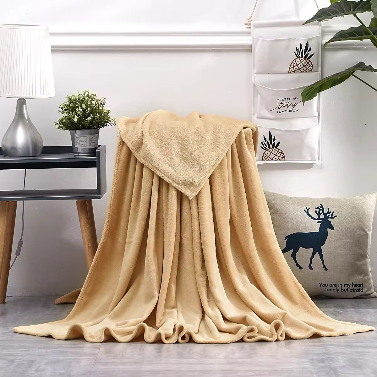 Furr Fleece - Double Bed Thermal AC Blanket