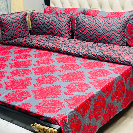 Cotton Comforter Set 7Pcs Design 7101