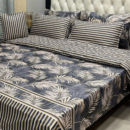 Cotton Comforter Set 7Pcs Design 7105