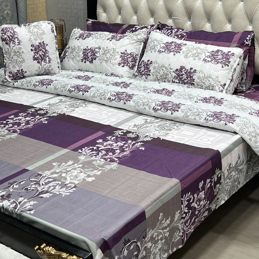 Cotton Comforter Set 7Pcs Design 7111