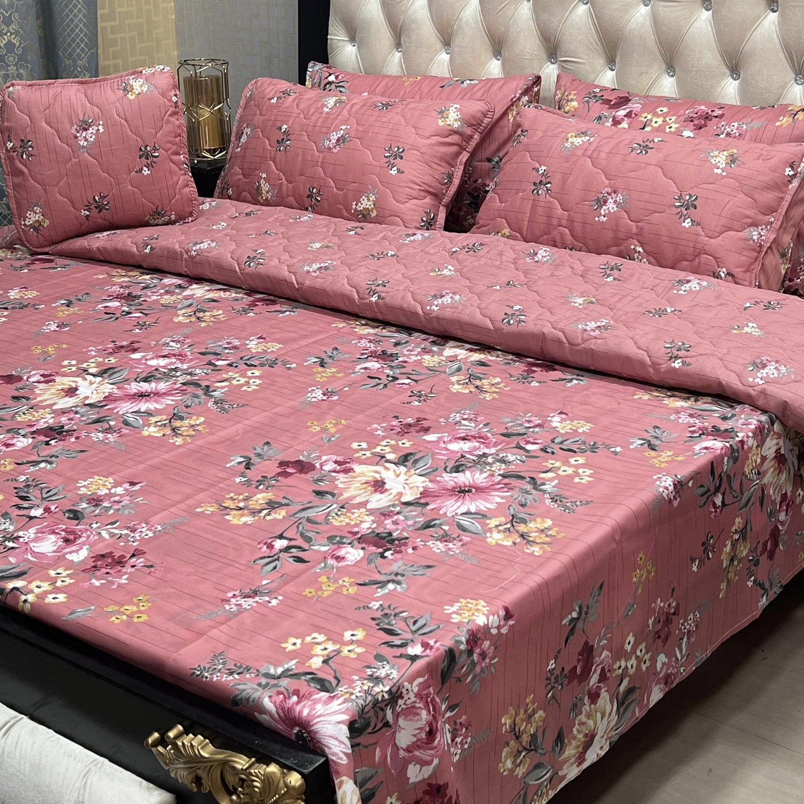 Cotton Comforter Set 7Pcs Design 7114