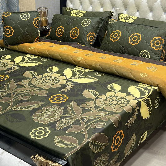 Cotton Comforter Set 7Pcs Design 7129