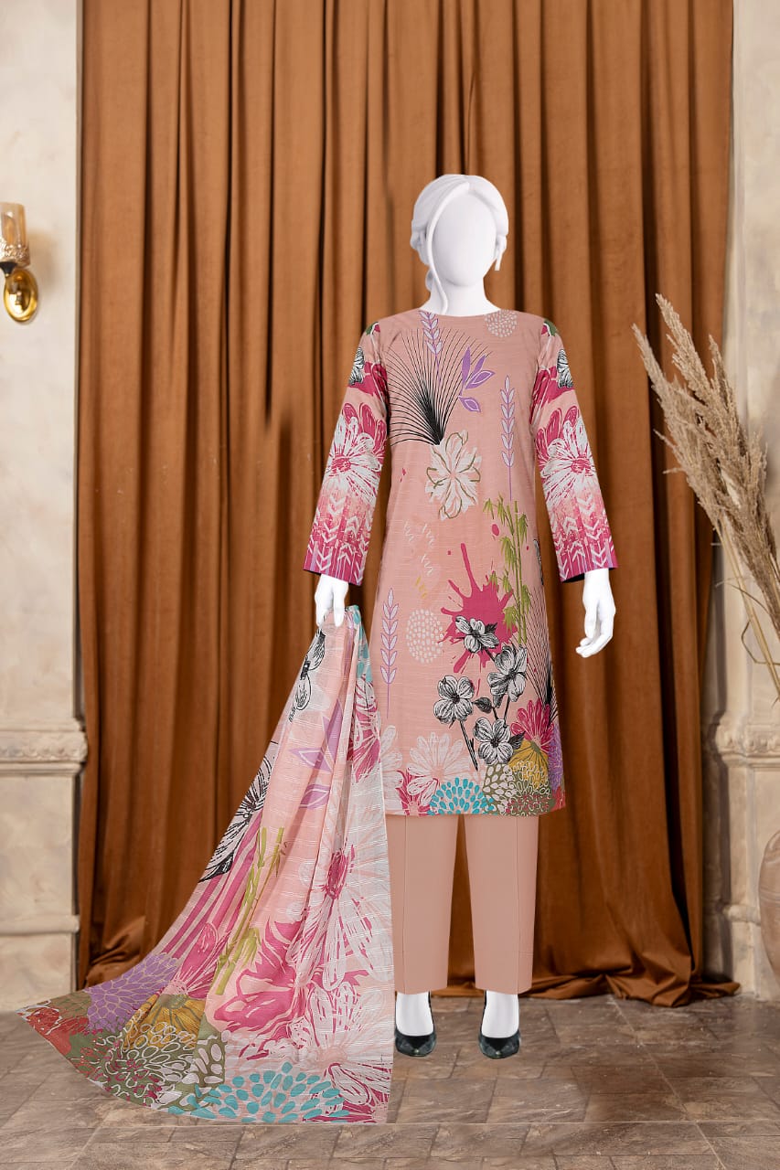 BAROQUE Bana Dora Summer Lawn 3 Pcs 7607