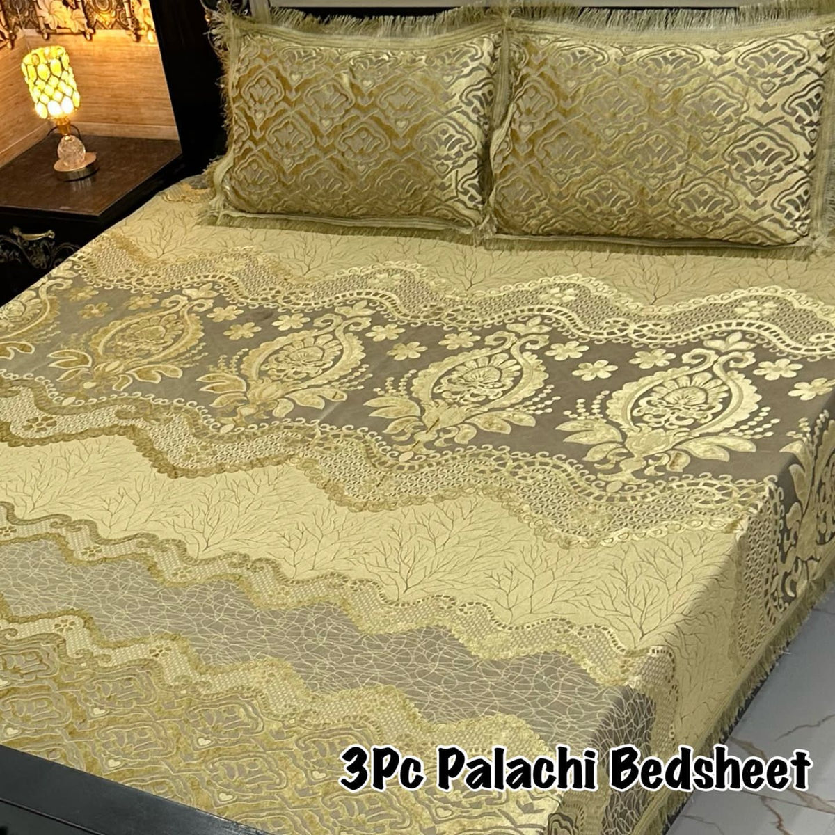 Plachi Bed Sheet 4Pcs DS1415