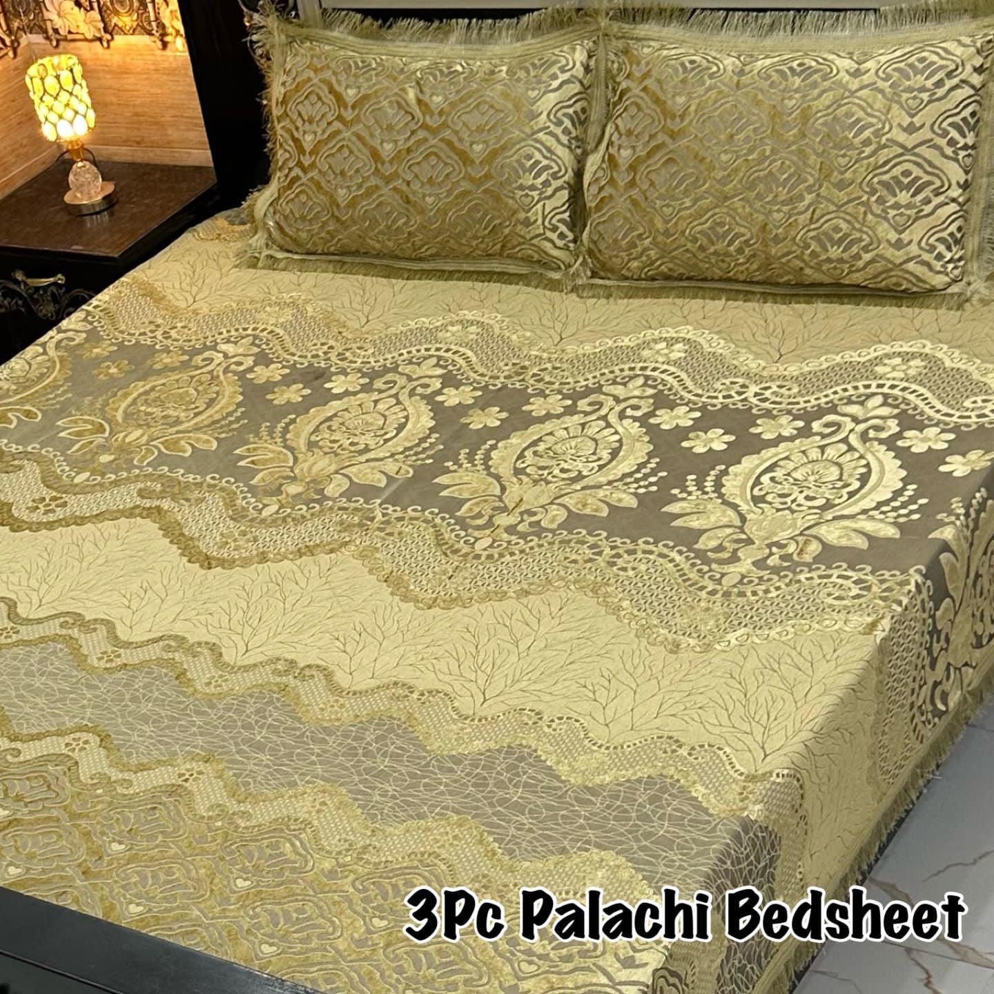 Plachi Bed Sheet 4Pcs DS1415