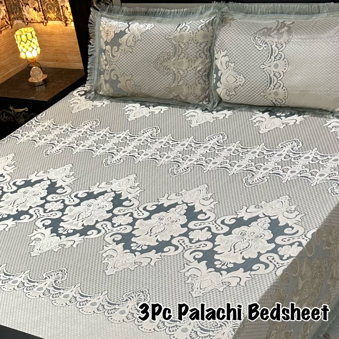 Plachi Bed Sheet 4Pcs DS1417