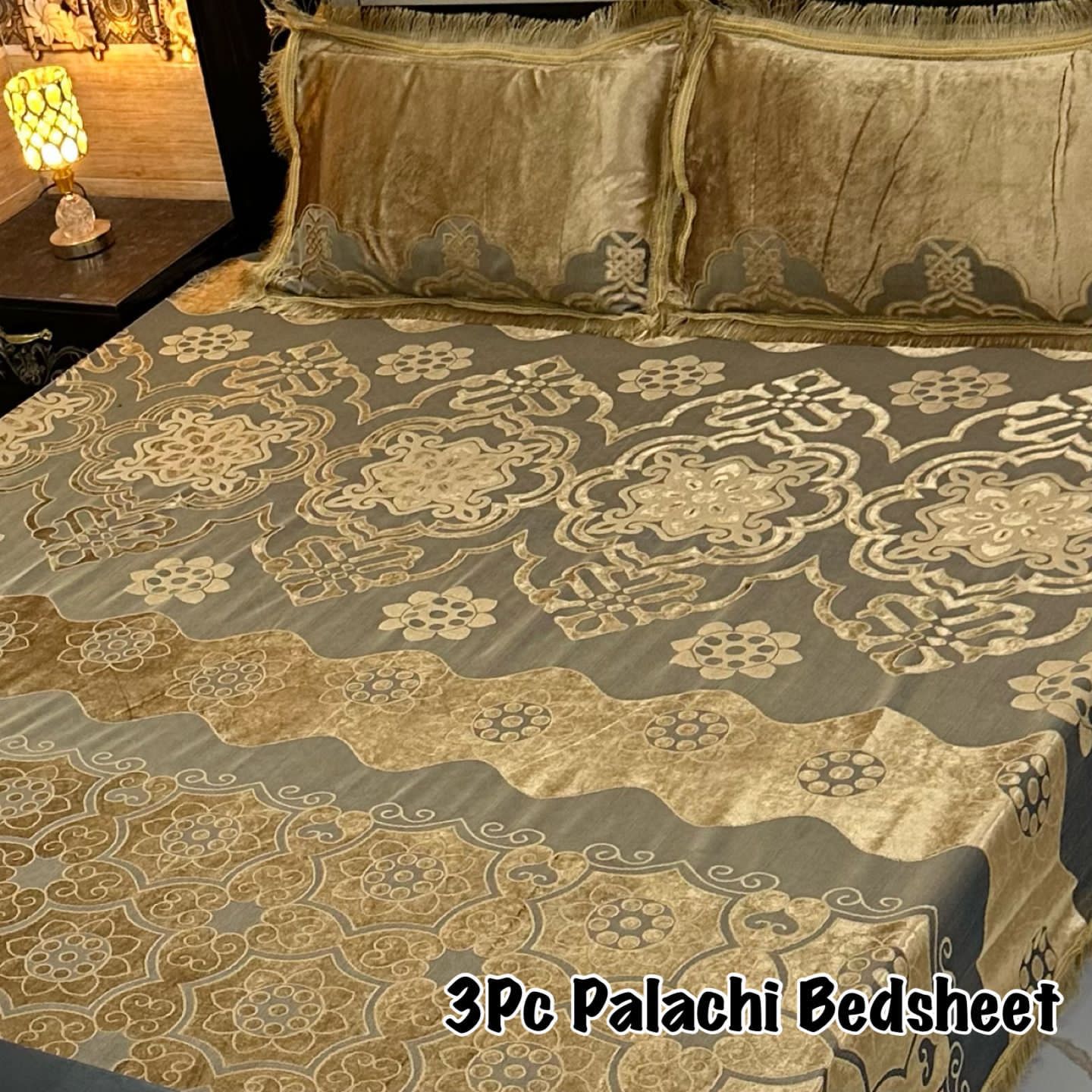 Plachi Bed Sheet 4Pcs DS1419