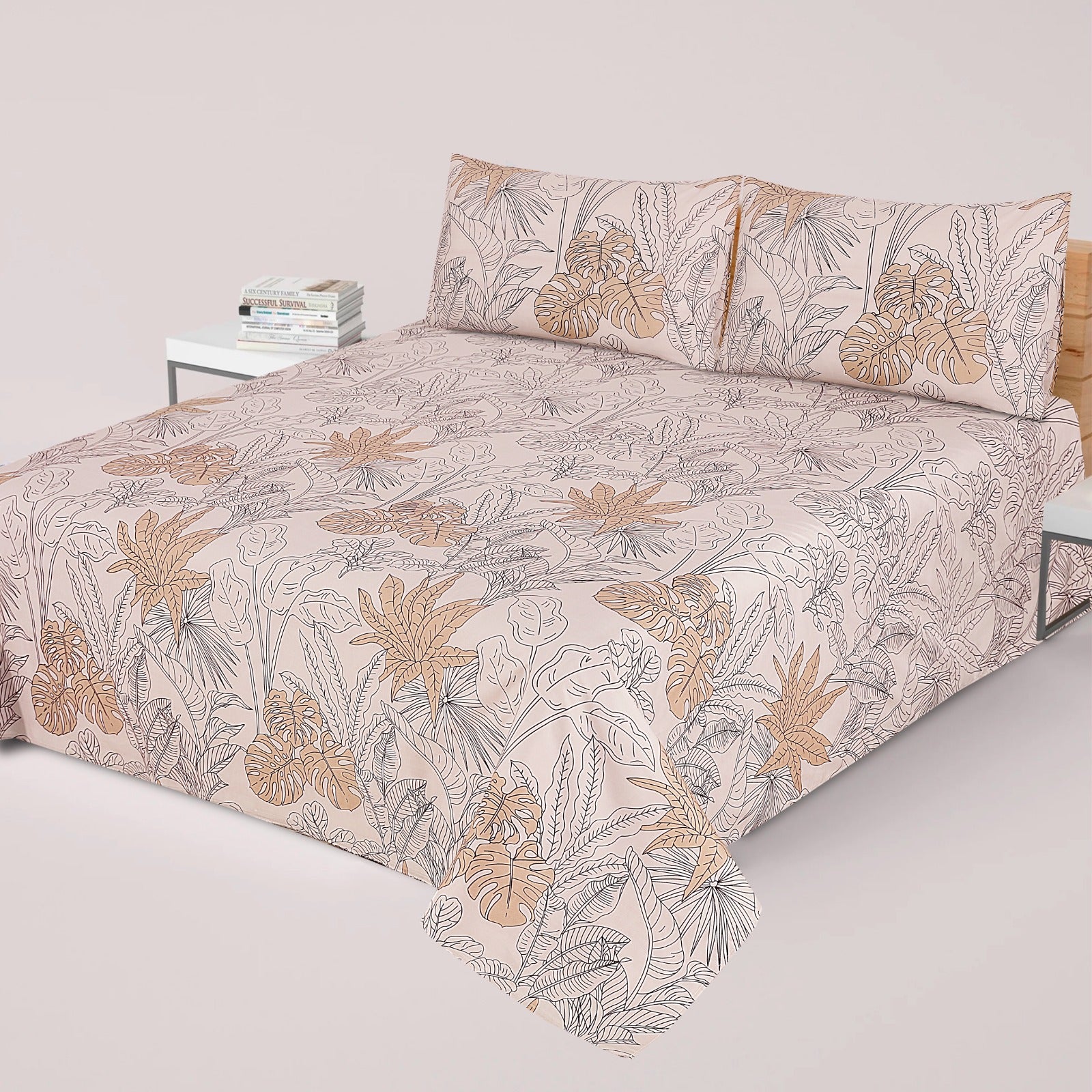3 pcs GIFT pack KING size BED sheet