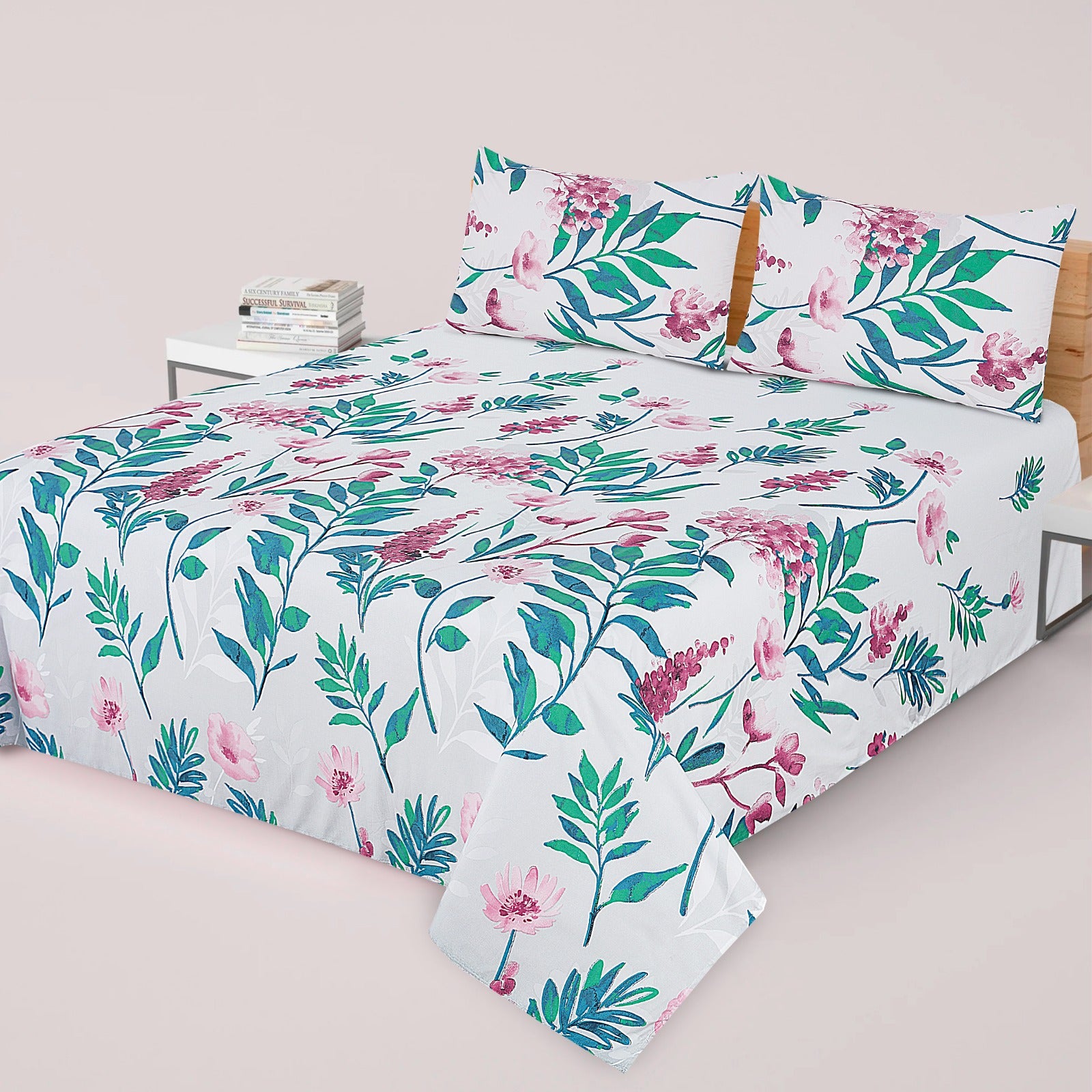 3 pcs GIFT pack KING size BED sheet