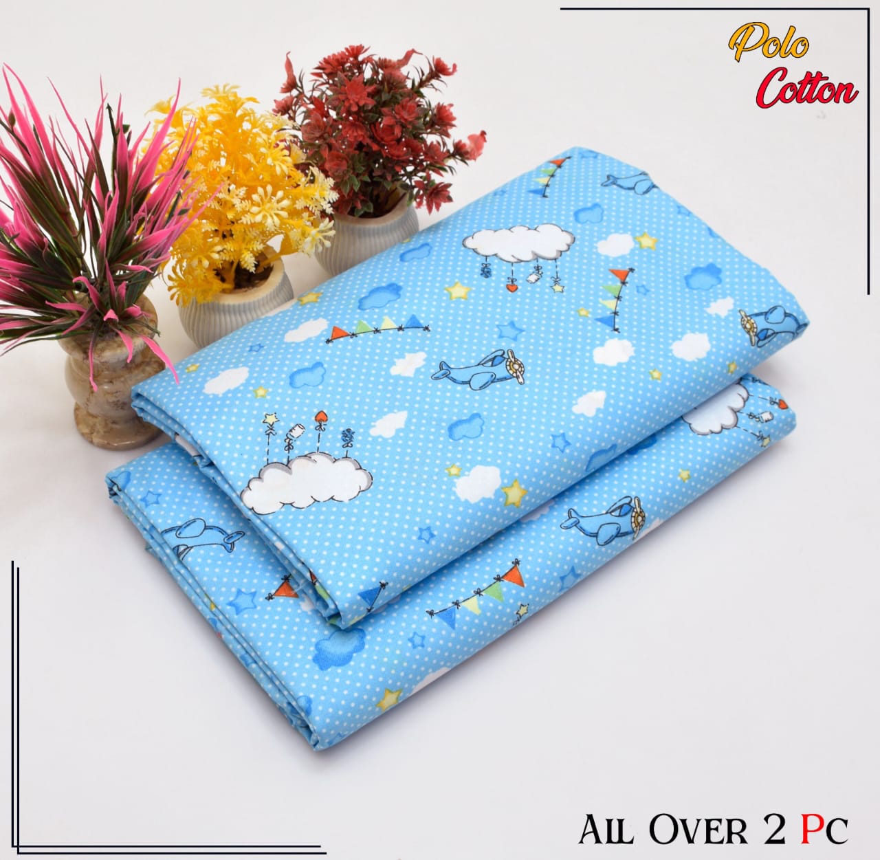 Premium Quality 2 Pc Digital Print ZC 090
