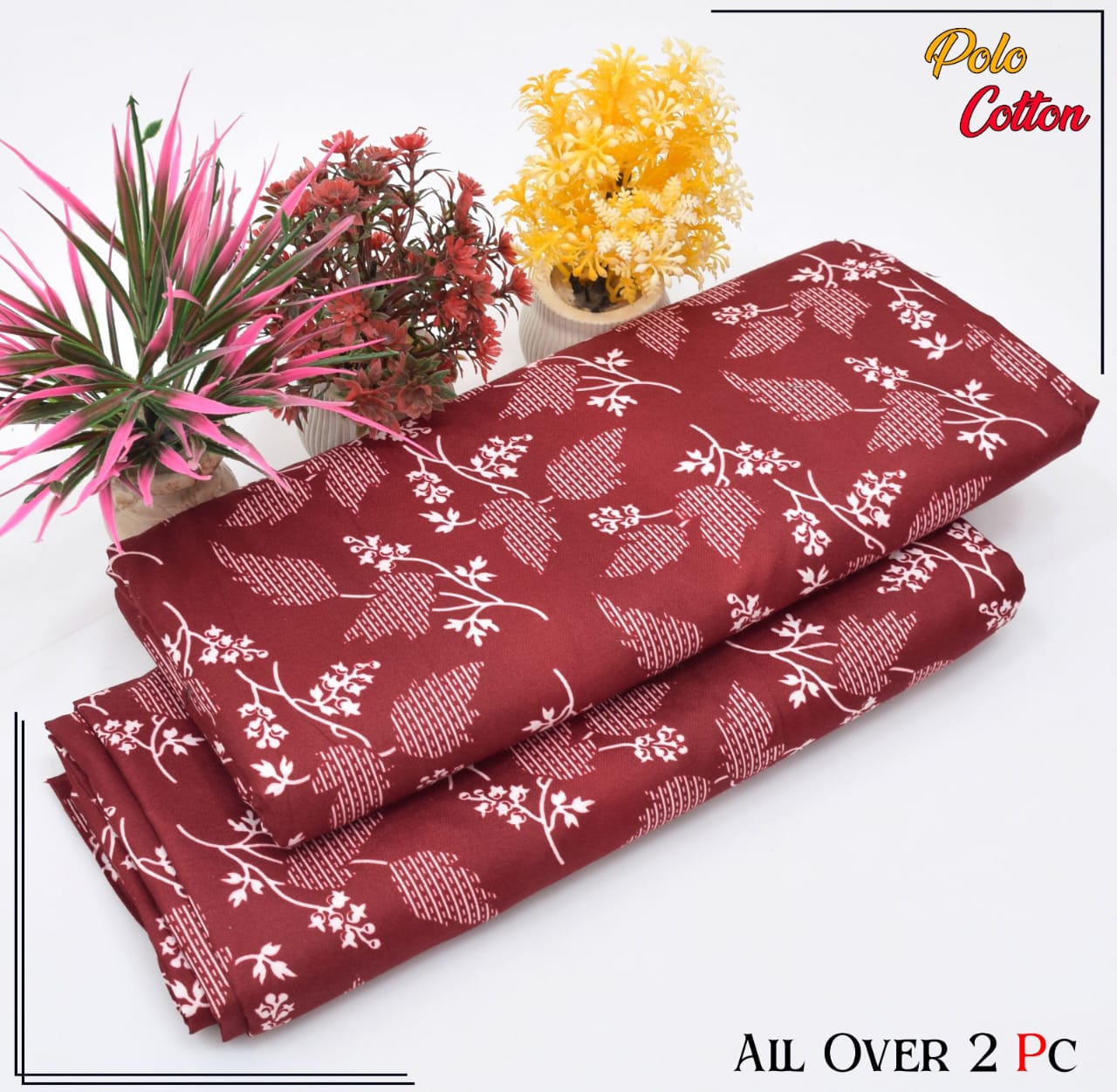 Premium Quality 2 Pc Digital Print ZC 100