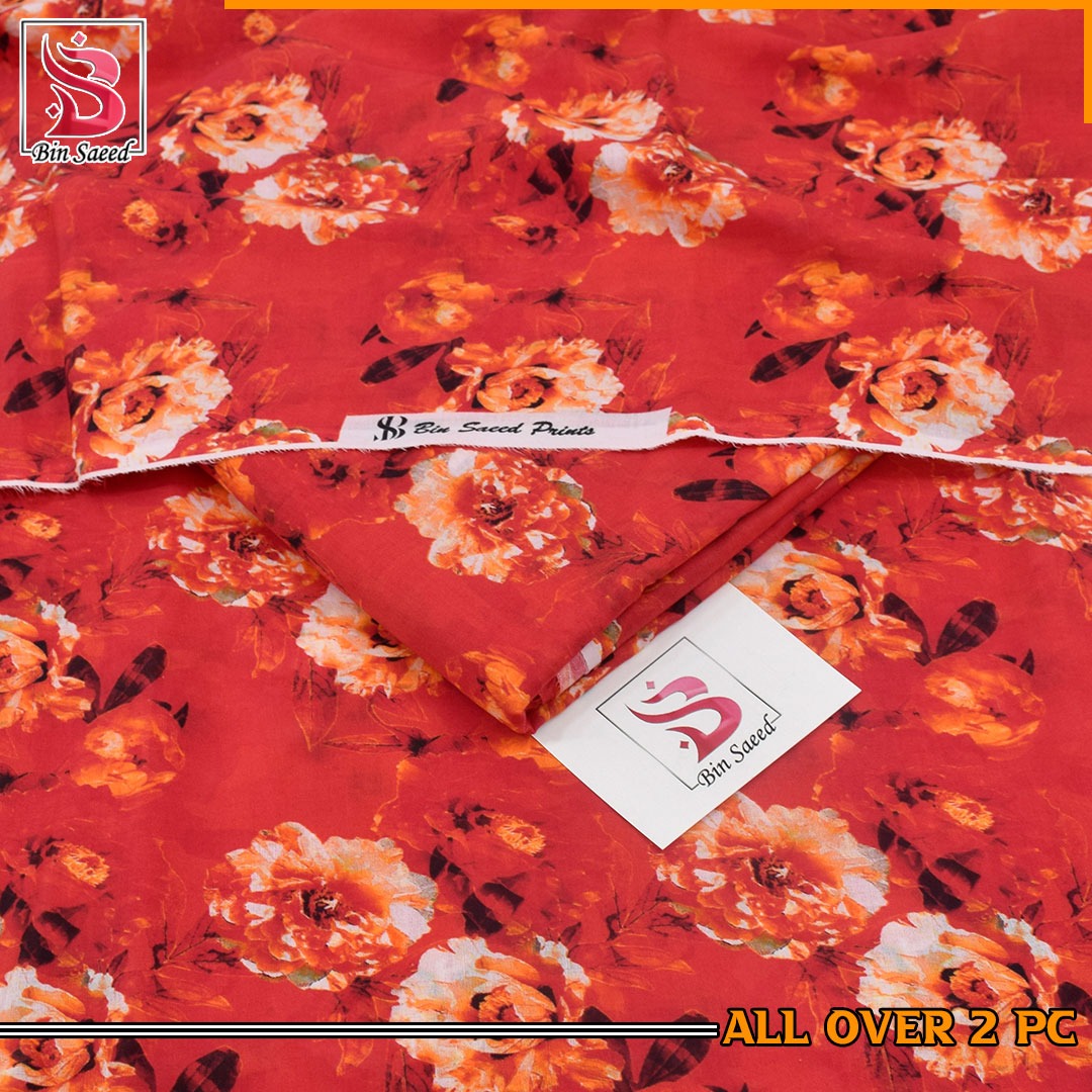 BIN SAEED 2PC DIGITITAL PRINTED 1938